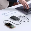 Powerbank Baseus EnerFill FP11 10000mAh 15W з чорним кабелем Simple USB-C - USB-C 20V/3A 30cm Black (6932172690298)