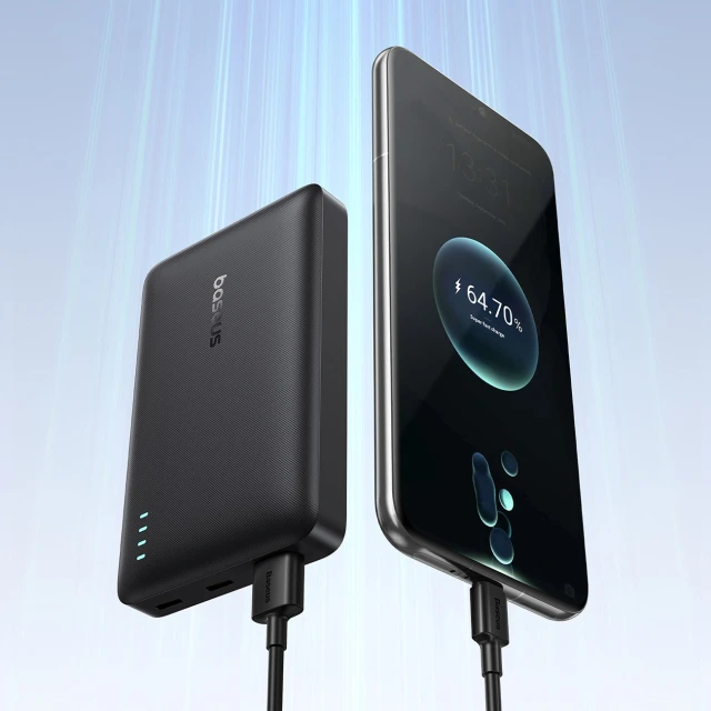 Powerbank Baseus EnerFill FP21 10000mAh 22.5W USB-A - USB-C Black (6932172690304)