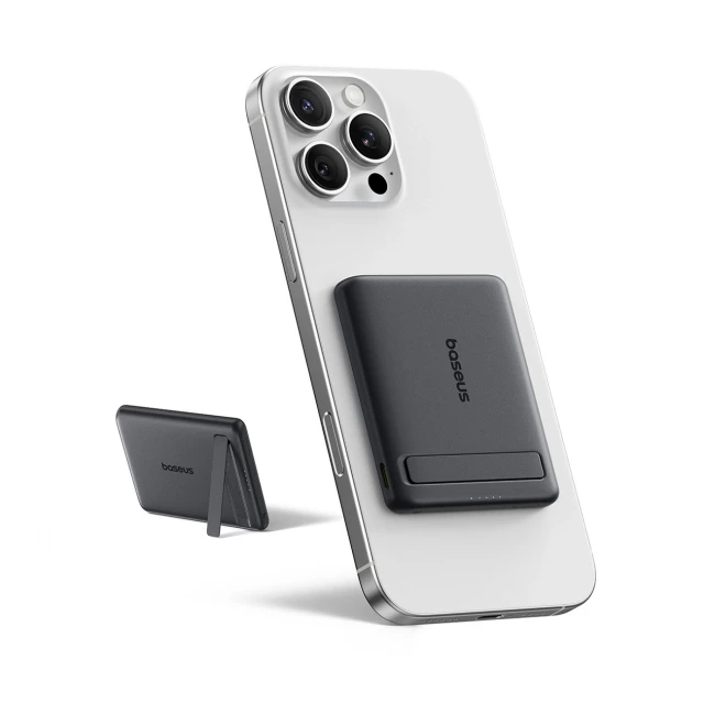 Powerbank Baseus PicoGo AM31 Qi2 5000mAh 20W Black with MagSafe (6932172690519)