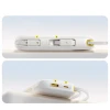 Powerbank Baseus EnerFill FC31 QPow3 10000mAh 45W з цифровим дисплеєм з 2 вбудованими кабелями USB-C White (6932172691073)