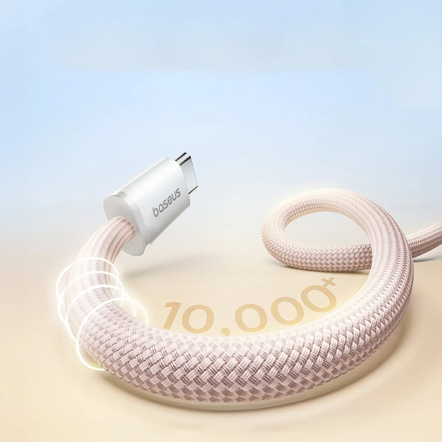 Кабель Baseus Dynamic 4 Pro 100W USB-C - USB-C 1m Pink (P10385200411-00)