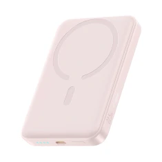Powerbank Baseus EnerFill FM11 Ultra-Mini 10000mAh 22.5W з бездротовою зарядкою Pink with MagSafe (6932172691622)