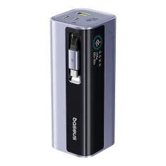 Powerbank Baseus EnerGeek GR11 20000mAh 145W со сворачиваемым кабелем серый (E0027B01)