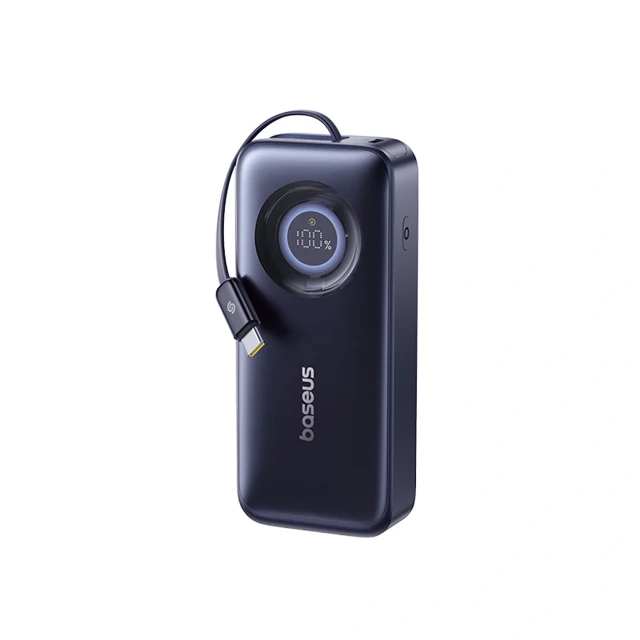 Powerbank Baseus EnerCore CR11 20000mAh 67W зі згортаємим кабелем USB-C Black (6932172691929)