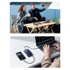 Powerbank Baseus EnerCore CR11 20000mAh 100W зі згортуваними кабелями USB-C Black (6932172691943)