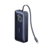 Powerbank Baseus EnerCore CR11 20000mAh 100W зі згортуваними кабелями USB-C Black (6932172691943)