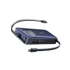 Powerbank Baseus EnerCore CR11 20000mAh 100W зі згортуваними кабелями USB-C Black (6932172691943)