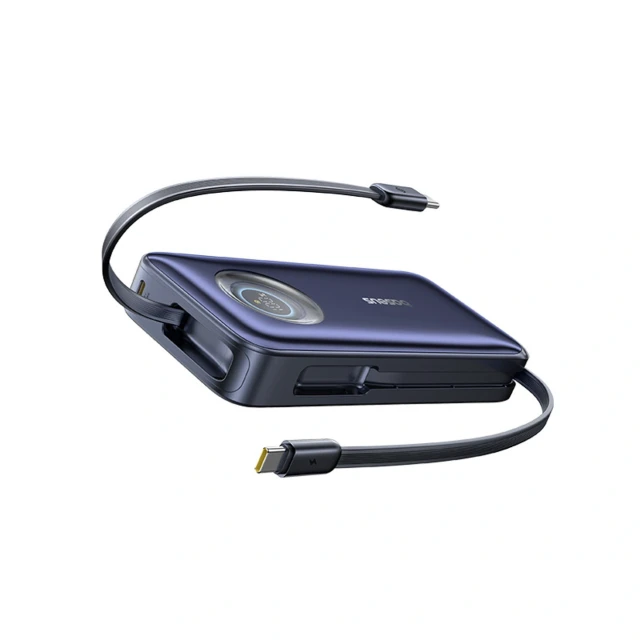 Powerbank Baseus EnerCore CR11 20000mAh 100W зі згортуваними кабелями USB-C Black (6932172691943)