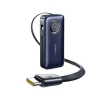 Powerbank Baseus EnerCore CR11 20000mAh 100W зі згортуваними кабелями USB-C Black (6932172691943)