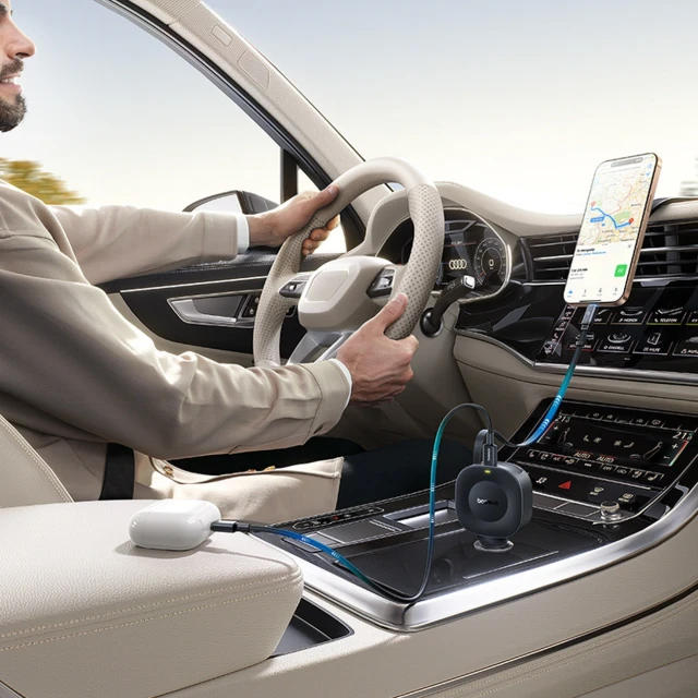 Автомобільний зарядний пристрій Baseus PrimeTrip VR2 30W з кабелем USB-C чорний (6932172692216)