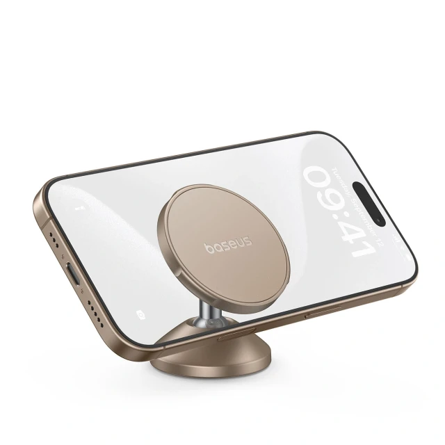 Автотримач Baseus GoTrip DC1 Gold with MagSafe (C0013401)