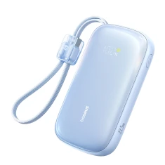 Powerbank Baseus EnerFill FC21 Qpow 3 Ultra 20000mAh 22.5W з дисплеєм з кабелем Blue (E0027M03)