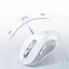 Бездротова миша Baseus F02 ергономічна USB 2.4GHz білий (B0203302)