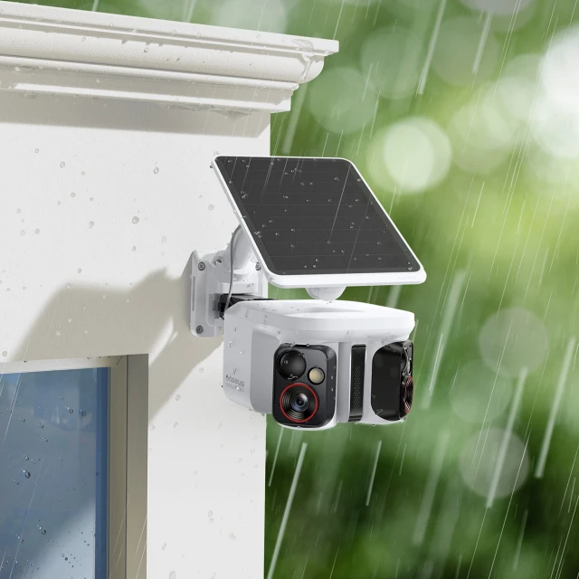 Зовнішня камера Baseus Security X1 Pro Dual Camera 3K White (6932172694814)