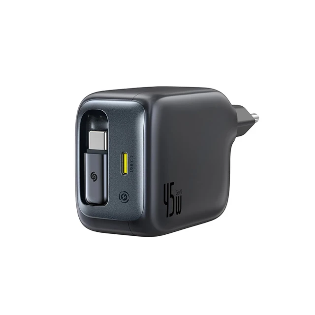 Зарядний пристрій Baseus EnerCore CJ11 45W USB-C Black (E0120G00)