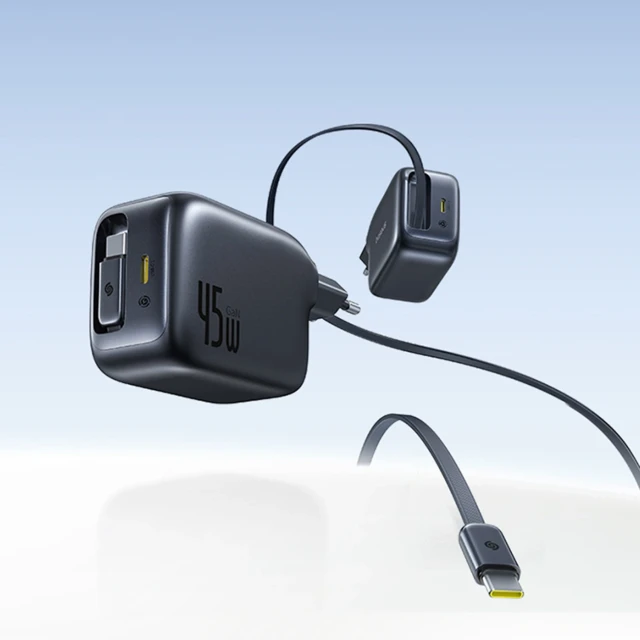 Зарядний пристрій Baseus EnerCore CJ11 45W USB-C Black (E0120G00)