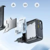 Мережевий зарядний пристрій Baseus EnerCore CJ11 100W USB-A/USB-C зі згортаємим кабелем USB-C Black (5932172695606)