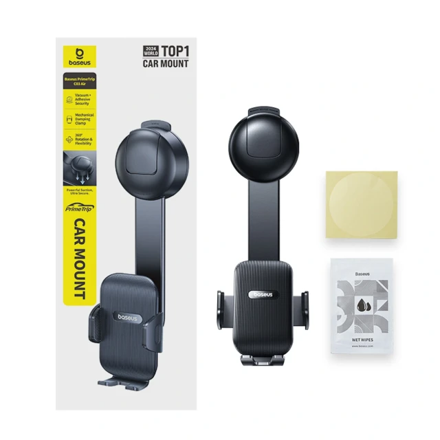 Автодержатель Baseus PrimeTrip C03 Black (6932172695729)