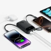 Powerbank Baseus EnerFill FC31 10000mAh 45W з кабелями USB-C і Lightning чорний (E0028C00)