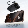 Powerbank Baseus EnerFill FC31 10000mAh 45W з кабелями USB-C і Lightning чорний (E0028C00)