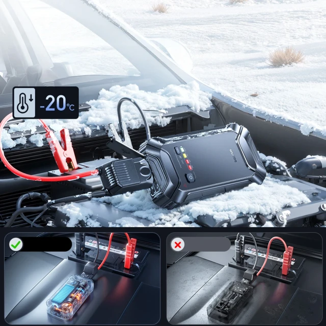 Пусковий пристрій Baseus PrimeTrip VJ1 12000mAh Black (6932172695880)
