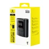 Бездротовий компресор Baseus GoTrip VA1 Super Mini з 3 насадками чорний (6932172695910)