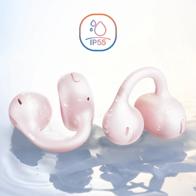 Навушники Baseus Bass BC1 OWS з кліпсою Рожевий (6932172695958)