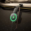 Автотримач Baseus PrimeTrip C03Pro на панель з бездротовою зарядкою MagSafe Чорний (6932172696054)