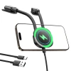Автотримач Baseus PrimeTrip C03sPro на панель з бездротовою зарядкою Чорний (6932172696061)