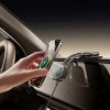 Автотримач Baseus PrimeTrip C03sPro на панель з бездротовою зарядкою Чорний (6932172696061)