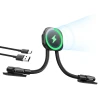 Автотримач Baseus PrimeTrip C03sPro на панель з бездротовою зарядкою Чорний (6932172696061)