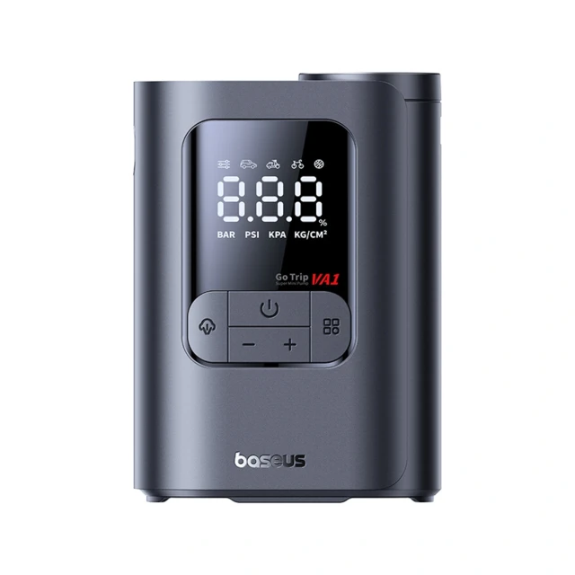 Бездротовий компресор Baseus GoTrip VA1 150 PSI 7500 mAh Dark Gray (6932172696085)