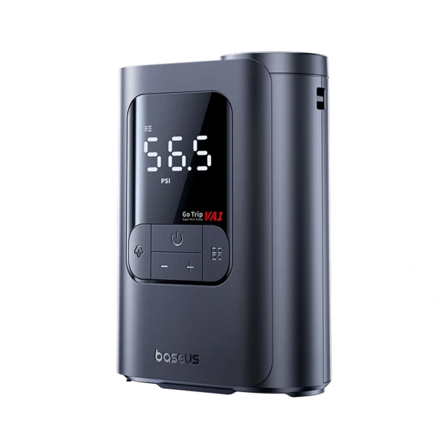 Бездротовий компресор Baseus GoTrip VA1 150 PSI 7500 mAh Dark Gray (6932172696085)