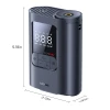Бездротовий компресор Baseus GoTrip VA1 150 PSI 7500 mAh Dark Gray (6932172696085)