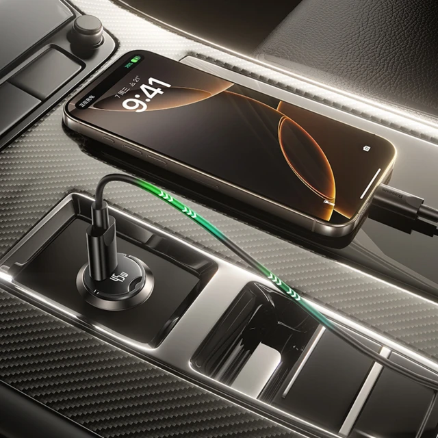 Автомобільна зарядка Baseus PrimeTrip VP2 45W USB-C з кабелем 60W USB-C to USB-C 1m Black (6932172696511)