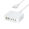 Зарядна станція Baseus EnerFill FH21 120W 4xUSB-C + 2xUSB-A White (6932172698324)
