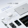Зарядна станція Baseus EnerFill FH21 120W 4xUSB-C + 2xUSB-A White (6932172698324)