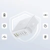 Зарядна станція Baseus EnerFill FH21 120W 4xUSB-C + 2xUSB-A White (6932172698324)