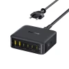 Зарядна станція Baseus EnerFill FH21 120W 4xUSB-C + 2xUSB-A Black (6932172698331)