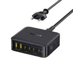 Зарядна станція Baseus EnerFill FH21 120W 4xUSB-C + 2xUSB-A Black (6932172698331)