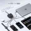 Зарядна станція Baseus EnerFill FH21 120W 4xUSB-C + 2xUSB-A Black (6932172698331)