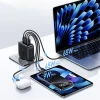 Мережевий зарядний пристрій Baseus EnerFill FH11 GaN 140W 3xUSB-A + 1xUSB-C чорний (6932172698812)