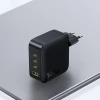 Мережевий зарядний пристрій Baseus EnerFill FH11 GaN 140W 3xUSB-A + 1xUSB-C чорний (6932172698812)