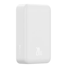 Powerbank Baseus EnerFill FM41 20000mAh 20W з кабелем USB-C to USB-C 30cm White with MagSafe (6932172699253)