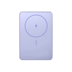 Портативний зарядний пристрій Xiaomi Super Slim Magnetic Power Bank 5000 mAh Purple (6932554473853)