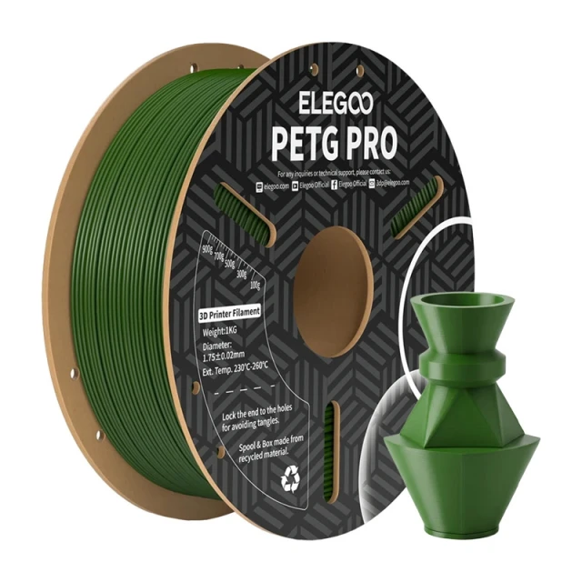 Філамент PETG Pro ELEGOO Green (50.203.0449)