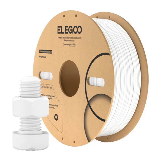Філамент ABS ELEGOO White