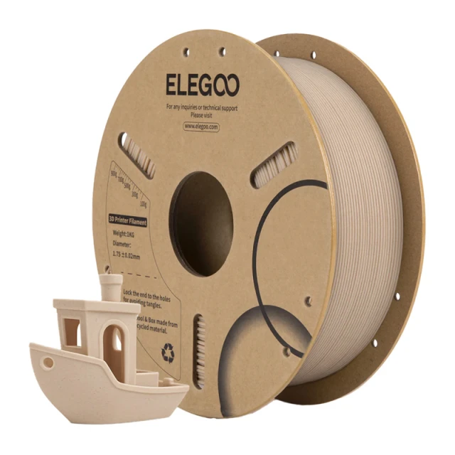 Філамент PLA Wood Light Oak ELEGOO (50.203.0652)