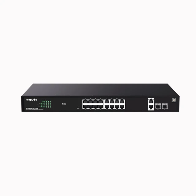 Комутатор Tenda TEG2220P-16-250W (6932849436921)