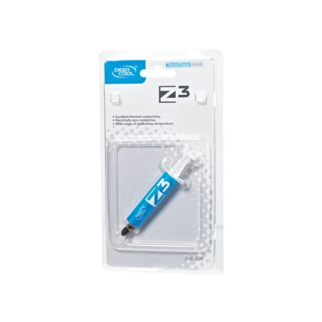 Термопаста Deepcool Z3 1.5 г Silver (6933412700036)